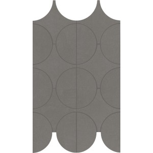 MARAZZI CEMENTUM LEAD MOSAÏQUE CERCHI 23.8X41.4