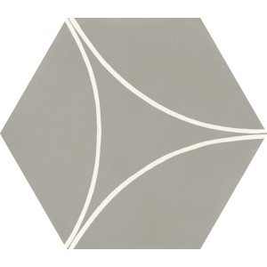 MARAZZI CEMENTUM NICKEL DÉCOR ARCO 21X18.2