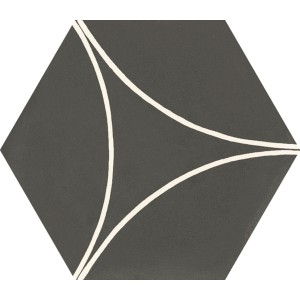 MARAZZI CEMENTUM CARBON DÉCOR ARCO 21X18.2