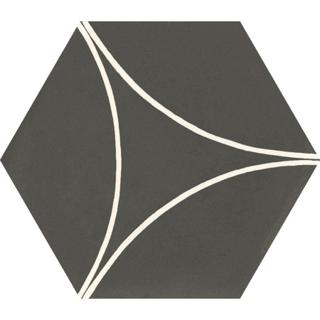 MARAZZI CEMENTUM CARBON DÉCOR ARCO 21X18.2