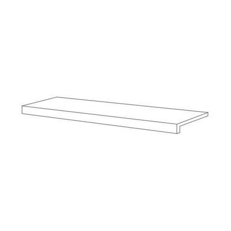 MARAZZI CEMENTUM CENDRE ÉLÉMENT L STRUCTURÉ 15X60X4
