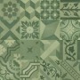 MARAZZI CROGIOLO_D_SEGNI_BLEND VERT DÉCOR MIXTE 20X20
