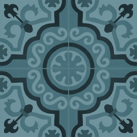 MARAZZI CROGIOLO_D_SEGNI_BLEND AZZURRO TAPIS 2 20X20