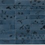 MARAZZI CROGIOLO_RICE BLEU DÉCOR FEUILLE LUX 5X15