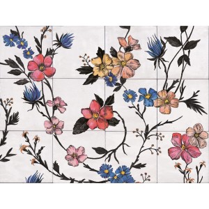MARAZZI CROGIOLO_RICE DÉCOR GARDEN MODULE B 45X60