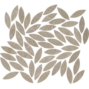 MARAZZI MYSTONE_LIMESTONE 34.2x38 MOSAÏQUE FEUILLES TAUPE