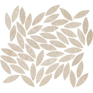 MARAZZI MYSTONE_LIMESTONE 34.2x38 MOSAÏQUE FEUILLES SABLE