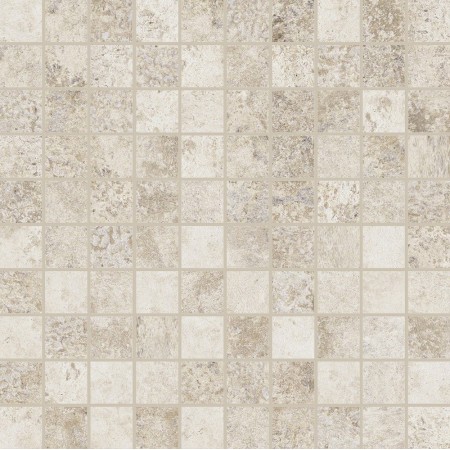 ARTÉFACT CERIM MOSAÏQUE BLANC VIEILLI NATUREL 30X30