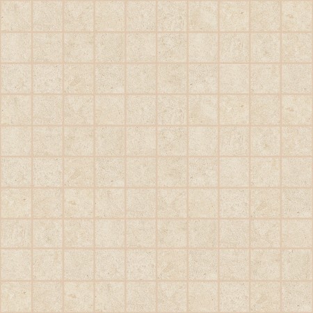 CERIM PIERRE ÉLÉMENTAIRE MOSAÏQUE CRÈME GRÈS LUCIDE 30X30
