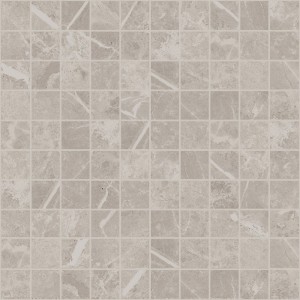 CERIM PIERRE ÉLÉMENTAIRE MOSAÏQUE GRIS DOLOMITE BRILLANT 30X30