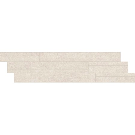 CERIM PIERRE ÉLÉMENTAIRE MODULE LISTELLO DÉCALÉ SABLE BLANC 15X60
