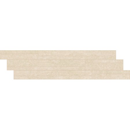 CERIM PIERRE ÉLÉMENTAIRE MODULE LISTELLO DÉCALÉ SABLE CRÉME 15X60