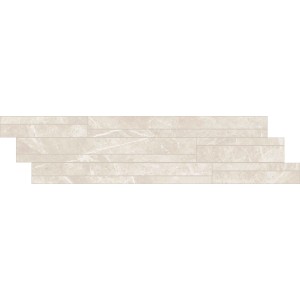 CERIM PIERRE ÉLÉMENTAIRE MODULE LISTELLO DÉCALÉ BLANC DOLOMITE 15X60