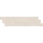 CERIM PIERRE ÉLÉMENTAIRE MODULE LISTELLO DÉCALÉ EN CALCAIRE BLANC 15X60