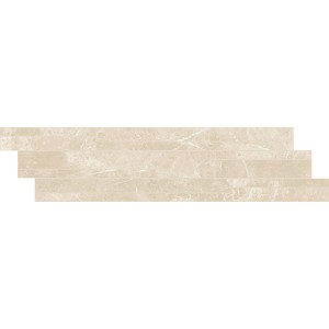 CERIM PIERRE ÉLEMENTAIRE MODULE LISTELLO DÉCALÉ CRÈME DOLOMIA 15X60