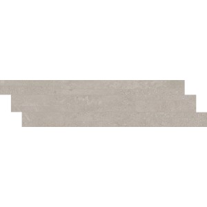 CERIM PIERRE ÉLÉMENTAIRE MODULE LISTELLO DÉCALÉ GRÈS GRIS 15X60