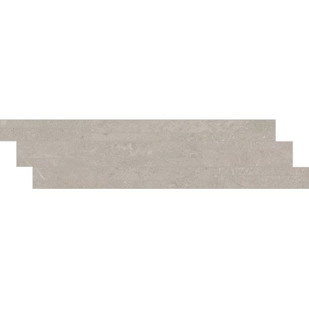 CERIM PIERRE ÉLÉMENTAIRE MODULE LISTELLO DÉCALÉ GRÈS GRIS 15X60
