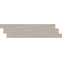 CERIM PIERRE ÉLÉMENTAIRE MODULE LISTELLO DÉCALÉ GRÈS GRIS 15X60