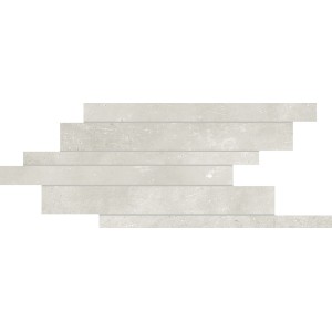 CERIM CARTES MODULE LISTELLO DÉCALÉ BLANC NATUREL 21X40