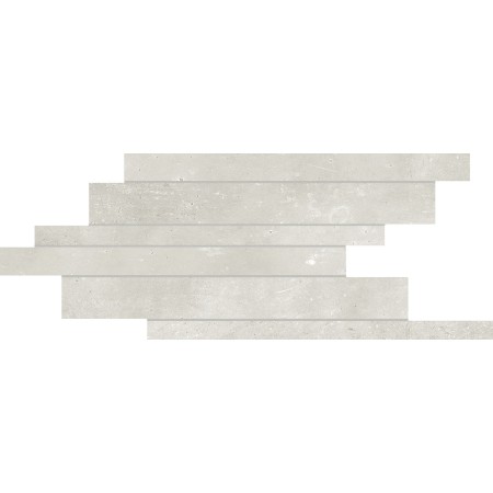 CERIM CARTES MODULE LISTELLO DÉCALÉ BLANC NATUREL 21X40