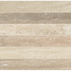 CERIM TIMELESS MOSAÏQUE 3D TRAVERTIN BRILLANT 30X30