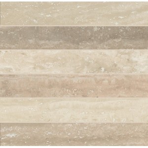 CERIM TIMELESS MOSAÏQUE 3D TRAVERTIN NATUREL 30X30