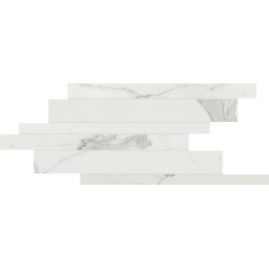 CERIM TIMELESS MODULE LISTELLO DÉCALÉ CALACATTA NATUREL 21X40