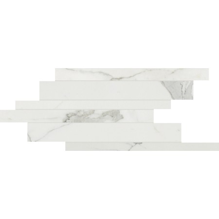 CERIM TIMELESS MODULE LISTELLO DÉCALÉ CALACATTA NATUREL 21X40