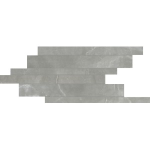 CERIM TIMELESS MODULE LISTELLO DÉCALÉ AMANI GRIS NATUREL 21X40