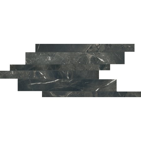 CERIM TIMELESS MODULE LISTELLO DÉCALÉ NOIR PROFOND NATUREL 21X40