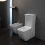 GSG BRIO VASO MONOBLOCCO À TERRA FILO MUR WALL AVEC COUVERCLE SOFT CLOSE SLIM