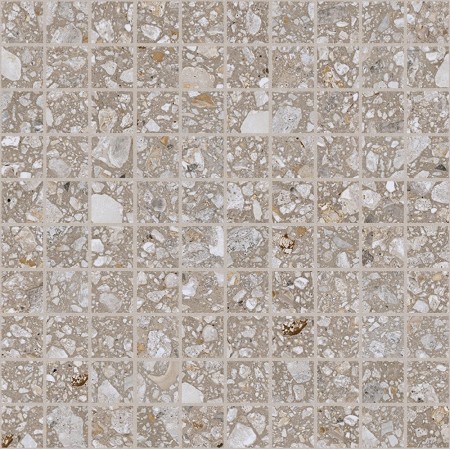 CERIM MATCH-UP MOSAÏQUE EARL GREY MIX CONFORT 30X30