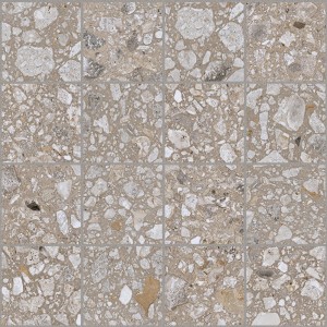 CERIM MATCH-UP MOSAÏQUE EARL GREY MIX GLOSSY 30X30