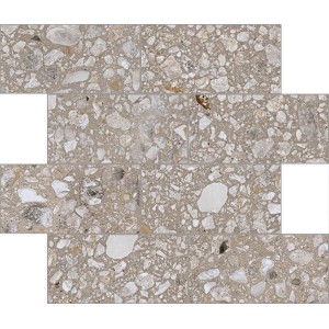 CERIM MATCH-UP MURETTO EARL GREY MIX BRILLANT 30X30
