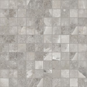 SEL DE ROCHE CERIM MOSAÏQUE GRIS CELTIQUE BRILLANT 30X30