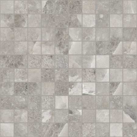 SEL DE ROCHE CERIM MOSAÏQUE GRIS CELTIQUE BRILLANT 30X30