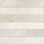 CERIM SEL DE ROCHER MOSAÏQUE 3D OR BLANC BRILLANT 30X30