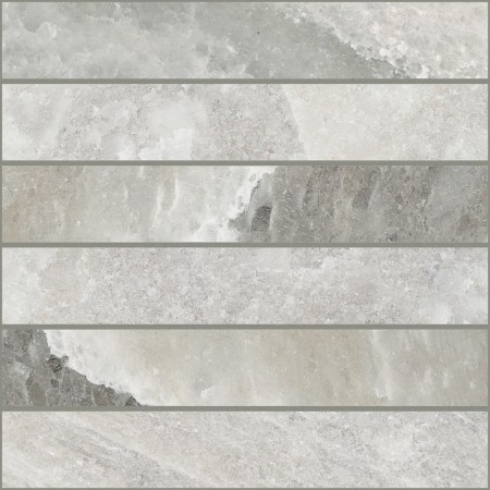 CERIM SEL DE ROCHE MOSAÏQUE 3D MAUI VERT BRILLANT 30X30