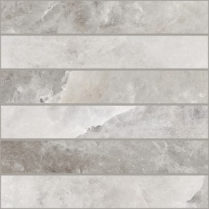 SEL DE ROCHE CERIM MOSAÏQUE 3D GRIS CELTIQUE NATUREL 30X30