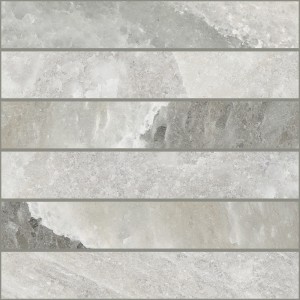 CERIM SEL DE ROCHER MOSAÏQUE 3D MAUI VERT NATUREL 30X30