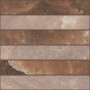 CERIM SEL DE ROCHER MOSAÏQUE 3D HAWAIIAN RED NATUREL 30X30