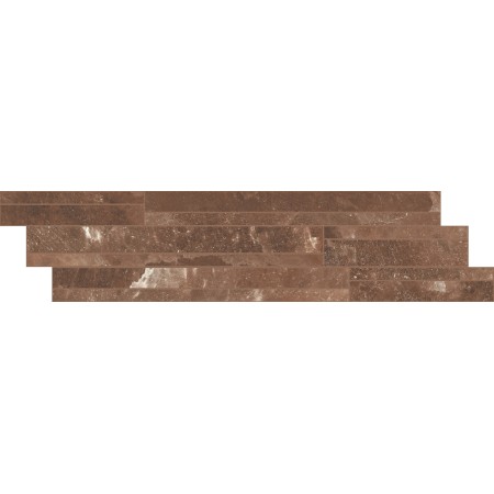 SEL DE ROCHER CERIM MODULE LISTELLO DÉCALÉ HAWAIIAN RED 15X60