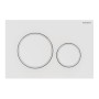 GEBERIT SIGMA 20 PLAQUE BLANC MAT
