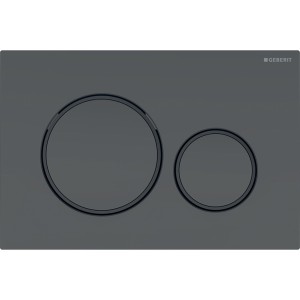 GEBERIT SIGMA 20 PLAQE NOIR MATE