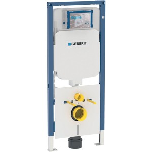 GEBERIT Geberit Duofix pour WC suspendu 114 cm avec réservoir encastré Sigma 8 cm