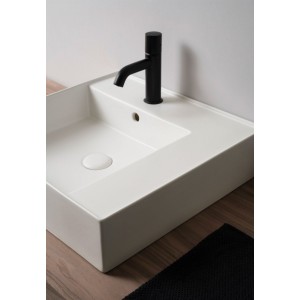 SANITAIRES CIELO ENJOY LAVABO 60 RECTANGULAIRE SUSPENDU