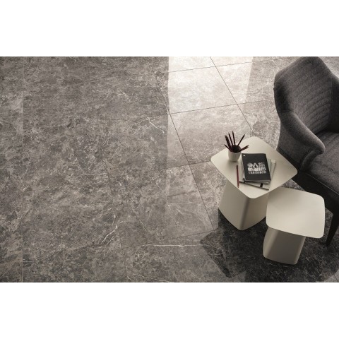 ELEMENTS LUX GRIGIO IMPERIALE LAPPATO RECTIFIE' 60X60 KEOPE