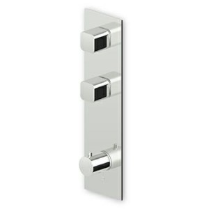 ZUCCHETTI JINGLE THERMOSTATIQUE DOUCHE C/ 2 ROB. ARRÊT