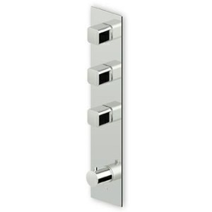 ZUCCHETTI JINGLE THERMOSTATIQUE DOUCHE C/ 3 ROB. ARRÊT