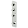 ZUCCHETTI JINGLE THERMOSTATIQUE DOUCHE C/ 3 ROB. ARRÊT